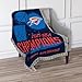 Northwest Oklahoma City Thunder 2025 NBA Champions Victors Tapestry Throw, Officially Licensed 48