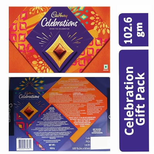 Image of Maalpani Rakhi with Celebration Pack For Brother - Chocolate Gift Hamper Combo - 4 Rakhi Set C405-2-2C