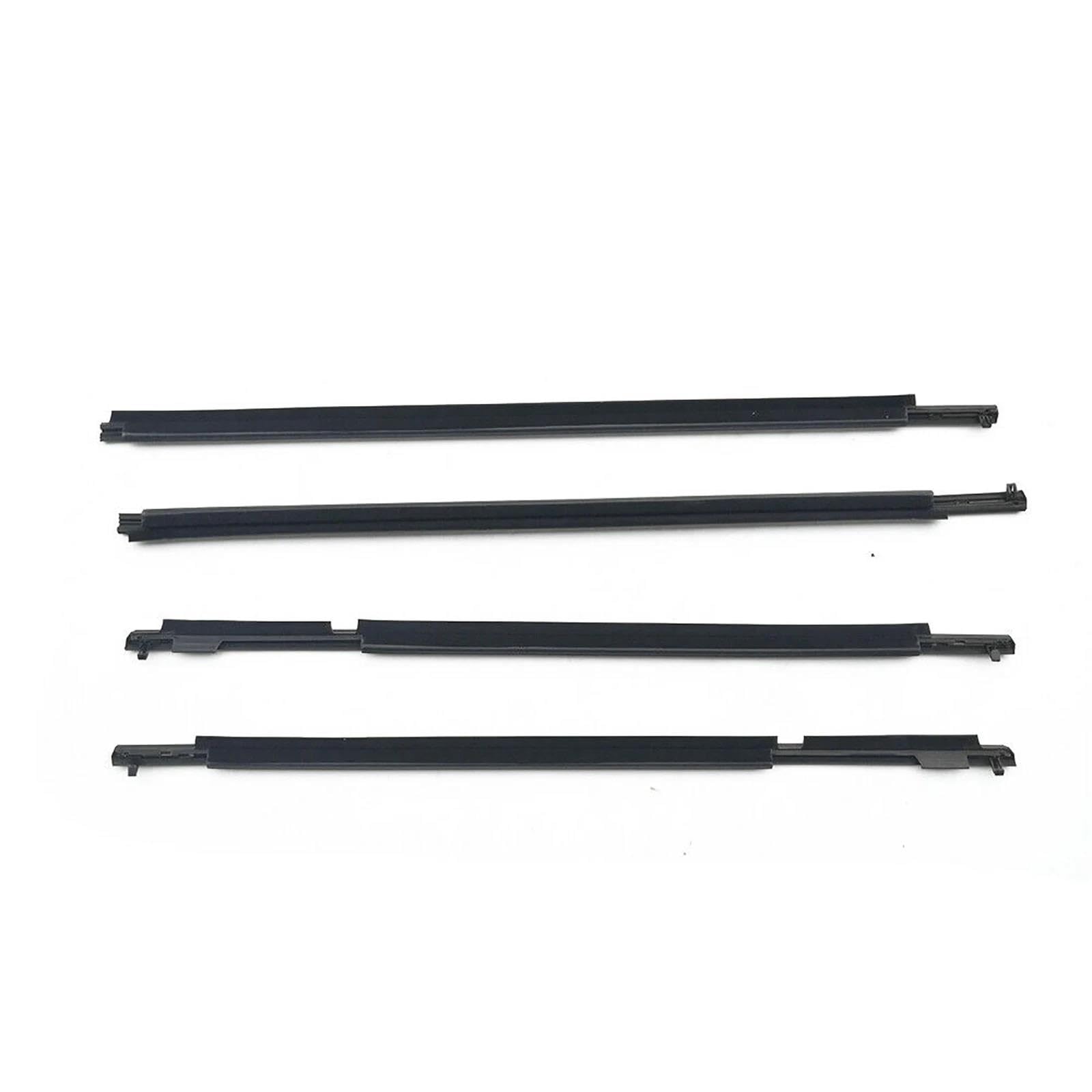Snwdbh One Color Car Window Weatherstrip For Toyota For Prado 2010-2018 Sealant Strip Door Glass Moulding Trim Waterproof Pressure Belt Exterior Belt