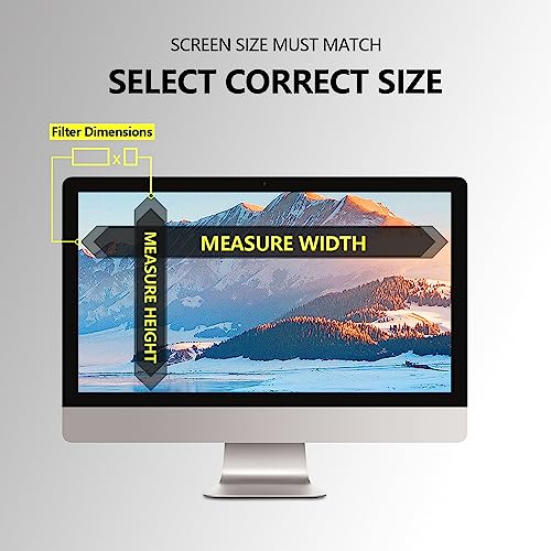 Pozlle 27-inch Anti-blue light Computer Privacy Screen Filter - Image 4
