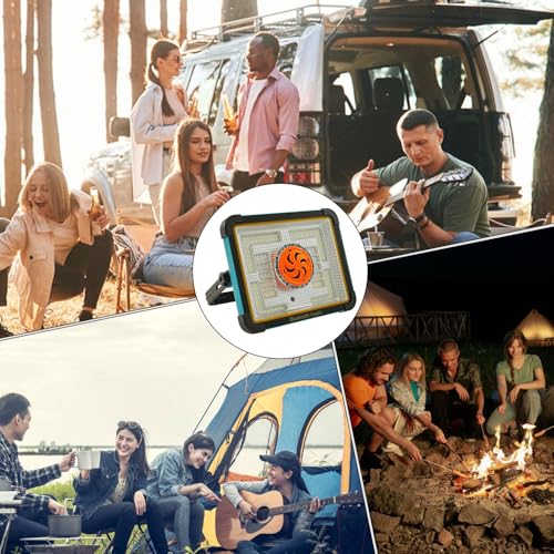 Luces de campamento solar con tecnología LED eficiente para mochileros 4