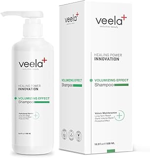 Veela İnce Telli Saçlar İçin Hacim Kazandıran Yoğun Bakım Şampuanı Volumizing Effect Shampoo