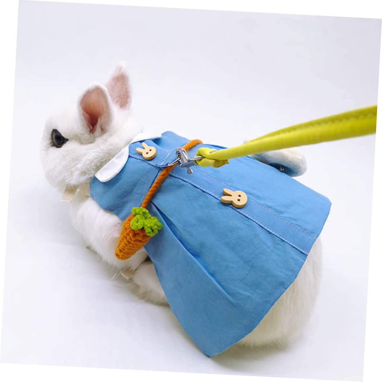 YARNOW 3 Set Guinzaglio Di Coniglio Costumi Da Furetto Vestiti Da Coniglietto Accessori Per Criceti Accessori Per Animali Domestici Cucciolo Cotone Capi Di Abbigliamento Coniglio