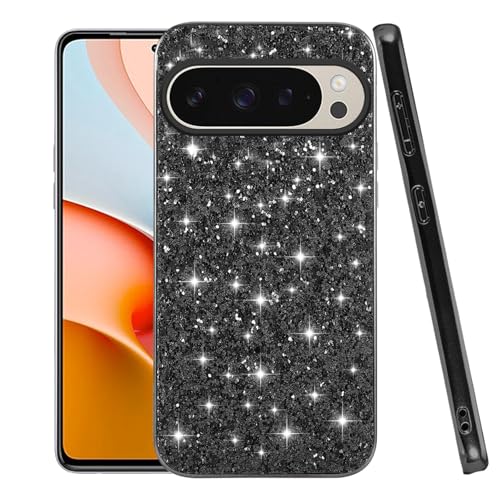 Coque Google Pixel 9 Pro XL protège des chutes dos paillettes