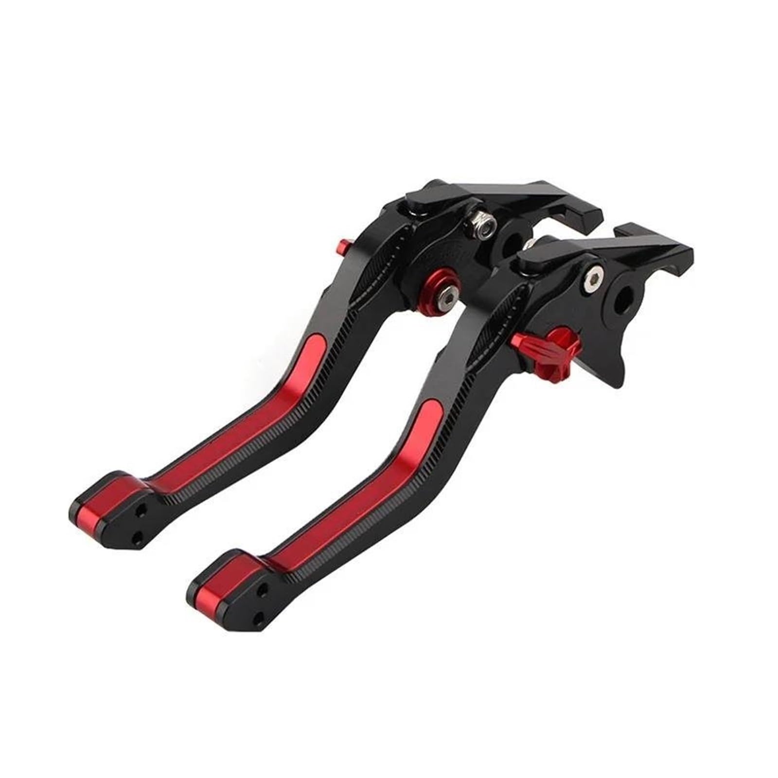 KOKOGLGBTD for Yamaha Xmax 300 XMAX250 XMAX400 XMAX125 2014-2022 Motorcycle 3D Rhombus Brake Clutch Lever(Black red)