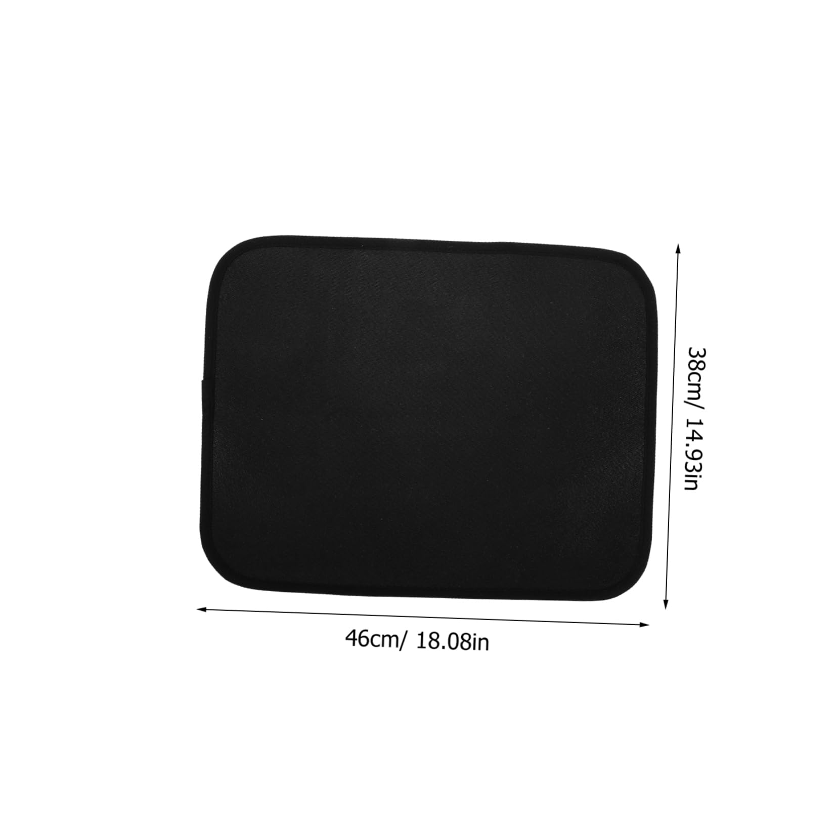 Toddmomy Mini Fire Pit Mat Heat Insulation and Fire Protection Rug for Indoor and Outdoor Use Safe for Tabletop and Patio