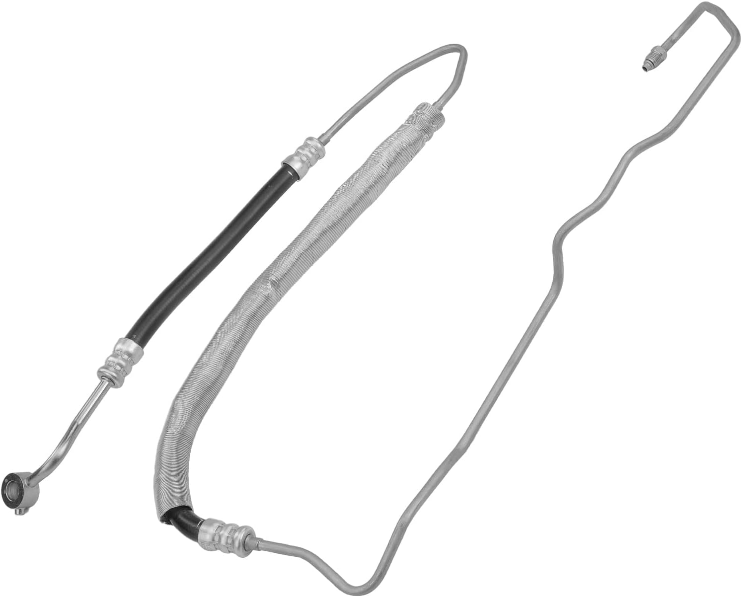 A-Premium Power Steering Hose Pressure Line Hose Assembly Compatible with Kia Sedona 2006-2010 Hyundai Entourage 2007-2009 V6 3.8L Pump To Rack