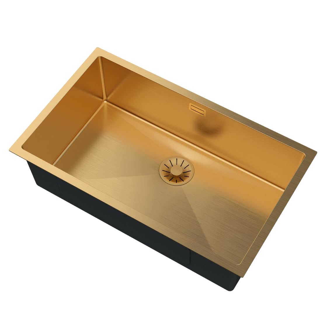 Évier de cuisine or 45x75 cm Granitan pour sublimer votre îlot central