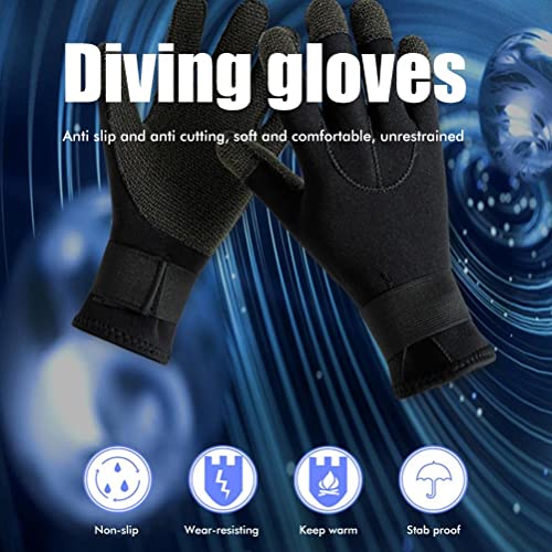 KKPLZZ Guanti da Sub in Fibra Organica, Guanti da