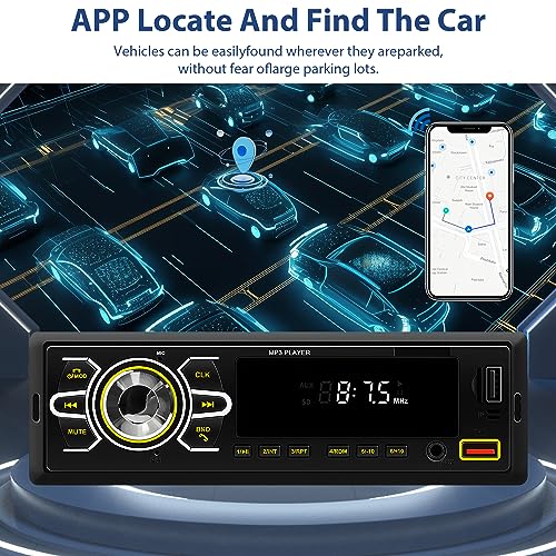 Autoradio 1 Din Bluetooth Auto Stereo Autoradio