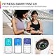 ZPPSNFIT Smartwatch Damen Herren, 1.43 Zoll AMOLED-Display Smart Watch mit Bluetooth Anrufe, Fitness Tracker mit Herzfrequenz Schlafmonitor, IP68 Wasserdicht Fitnessuhr für Android iOS
