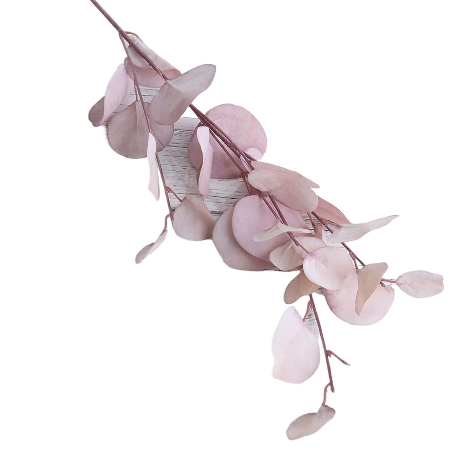 LuoAXINN Artificial Flower Branches Autumn Artificial Silk Flowers Wedding Home Decoration Plant Faux Leaves Long Branch Fake Plants DIY Wall Arrangement(Color4)