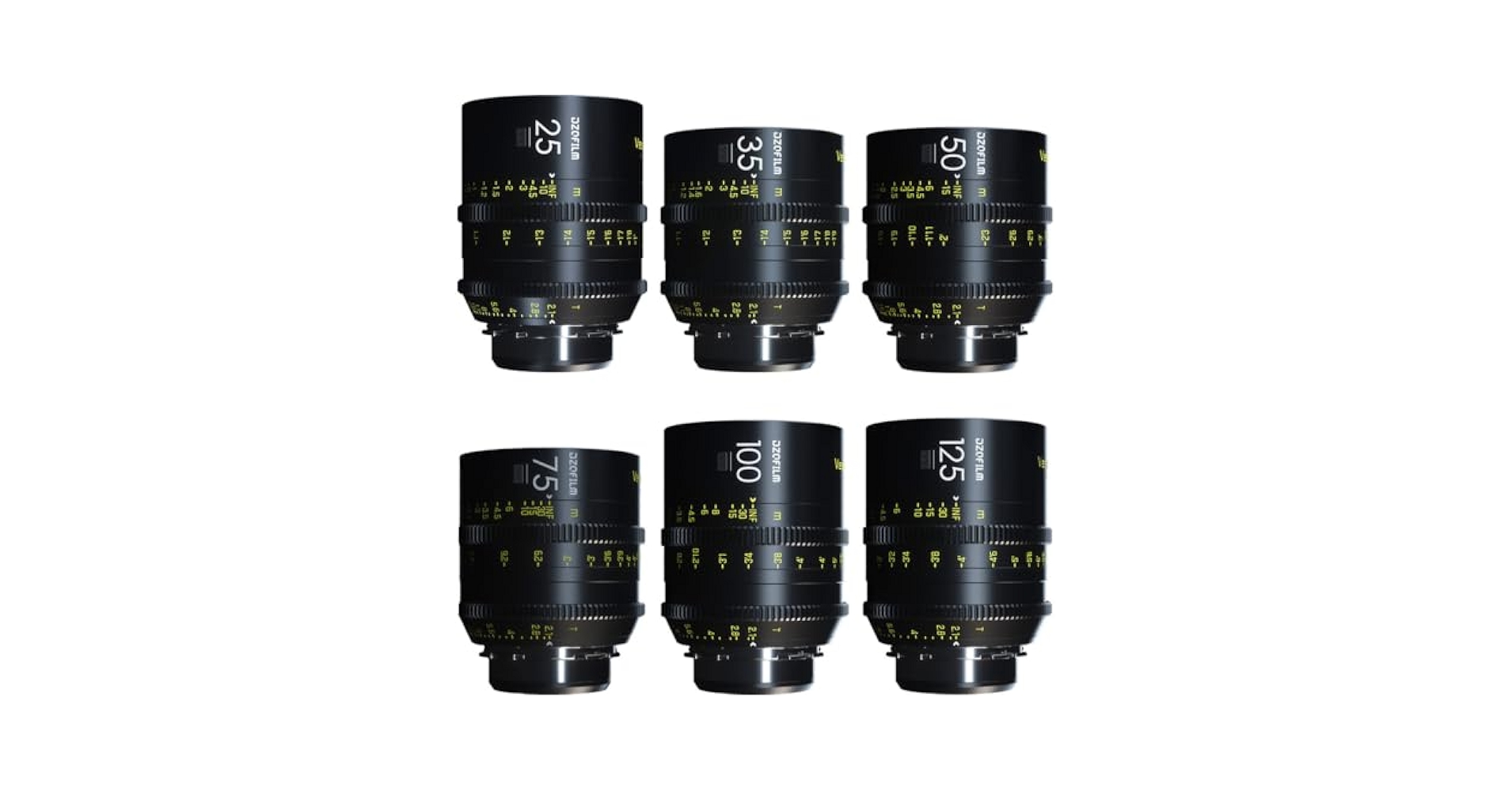 Amazon | DZOFILM Vespid Prime Cinema 6レンズキットA 25mm