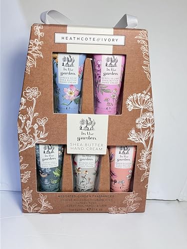 Heathcote & Ivory In The Garden Assorted Hand Cream Set 5 x 20ml