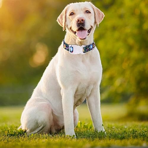 haoyueer Dog Collar for Small Medium Large Dogs Adjustable Soft Puppy Cats Collars Multicolor Patterns Collars for Dogs Girl Boy Puppy Walking Running Training (XS - Image 4
