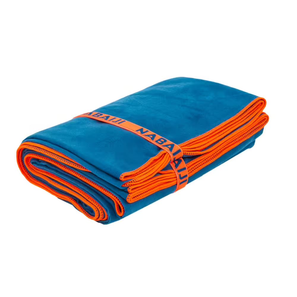 Decathlon Swimming Microfiber Towel Size Large 80 x 130 cm Blue Petrol-image-39