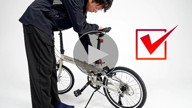 Amazon | ROCKBROS 折りたたみ自転車 自転車 折り畳み 20インチ