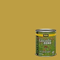 Vista 97 de Rodda Paint CASCADIA ZERO Interior Semi-Gloss Paint & Primer in One, Quart, Gold Tweed