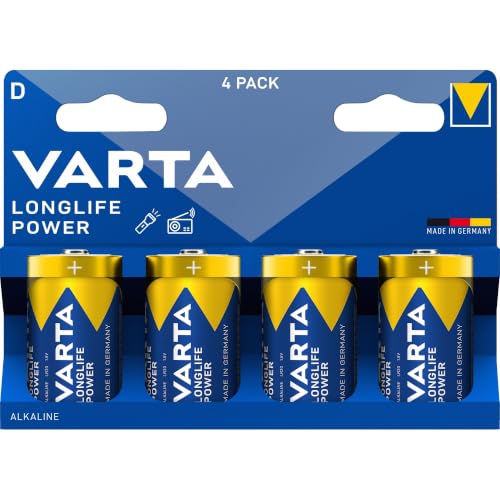 VARTA Batterien D, 4 Stück, Longlife Power, Alkaline Mono-Zelle, 1,5 V – Ansicht 2