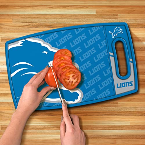 Image of YouTheFan NFL Detroit Lions Logo Series Cutting Board