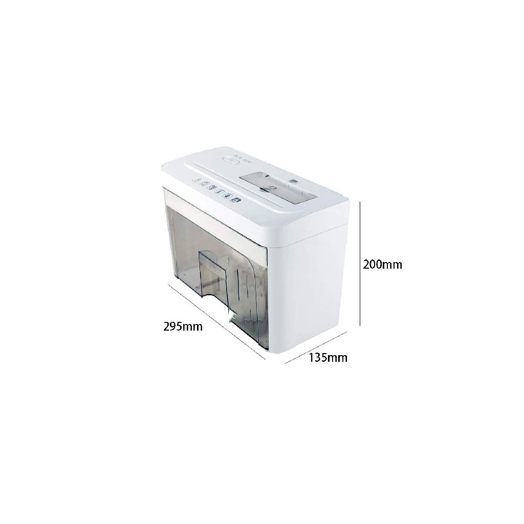 Documentos de Papel Mini Shredder- Electric Paper Shredder Home Office Shredder Mini trituradora de Papel de Corte trituradora de Papel Hecho a Mano de la Herramienta de Corte de la máquina