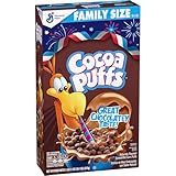 Cocoa Puffs, Chocolatey Breakfast Cereal, Made with Whole Grain, Family Size, 18.1 oz