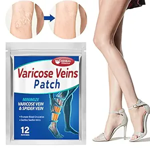 Varicose Veins Treatment for Legs, Spider Vein Treatment Patches,12Pcs