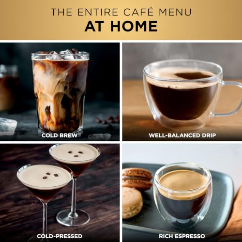 Image of Ninja Luxe Cafe Premier Espresso, Drip Coffee & Cold Brew, Green, ES601GY