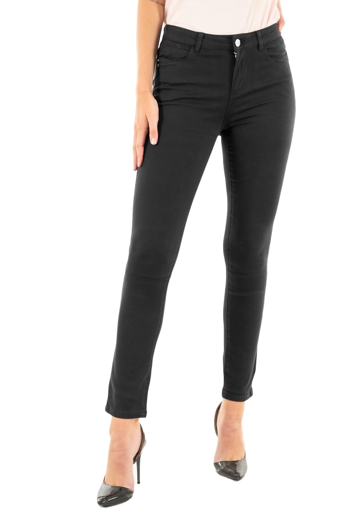 Morgan Woman 231-Pretty Pants, Black, 42, EU