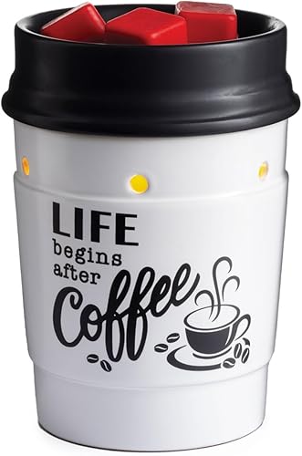 CANDLE WARMERS ETC Calentador para fragancia e iluminación, calentador de velas de cera perfumadas y pastillas para refrescar la habitación,