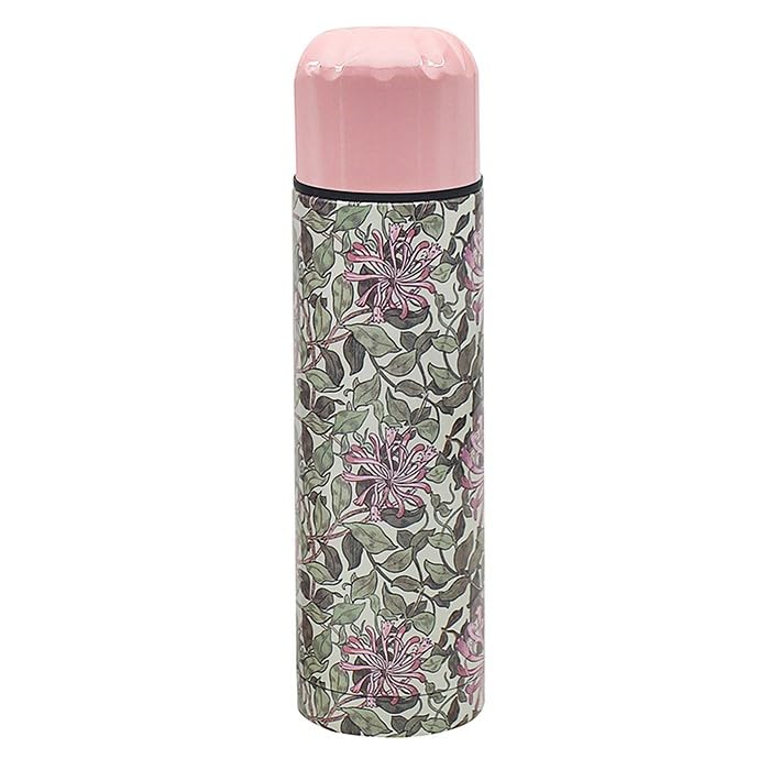 Lesser & Pavey 500ml Designed Stainlesss Steel Water Bottle, Honeysuckle Drinks Flask, 500 ml