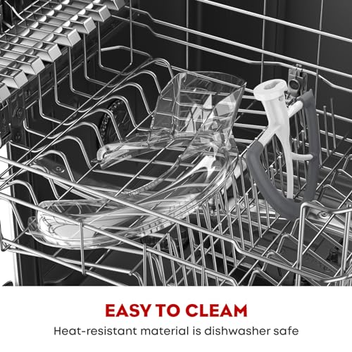 Protector de vertido con batidor de borde flexible KitchenAid Fgreeble para masas 7