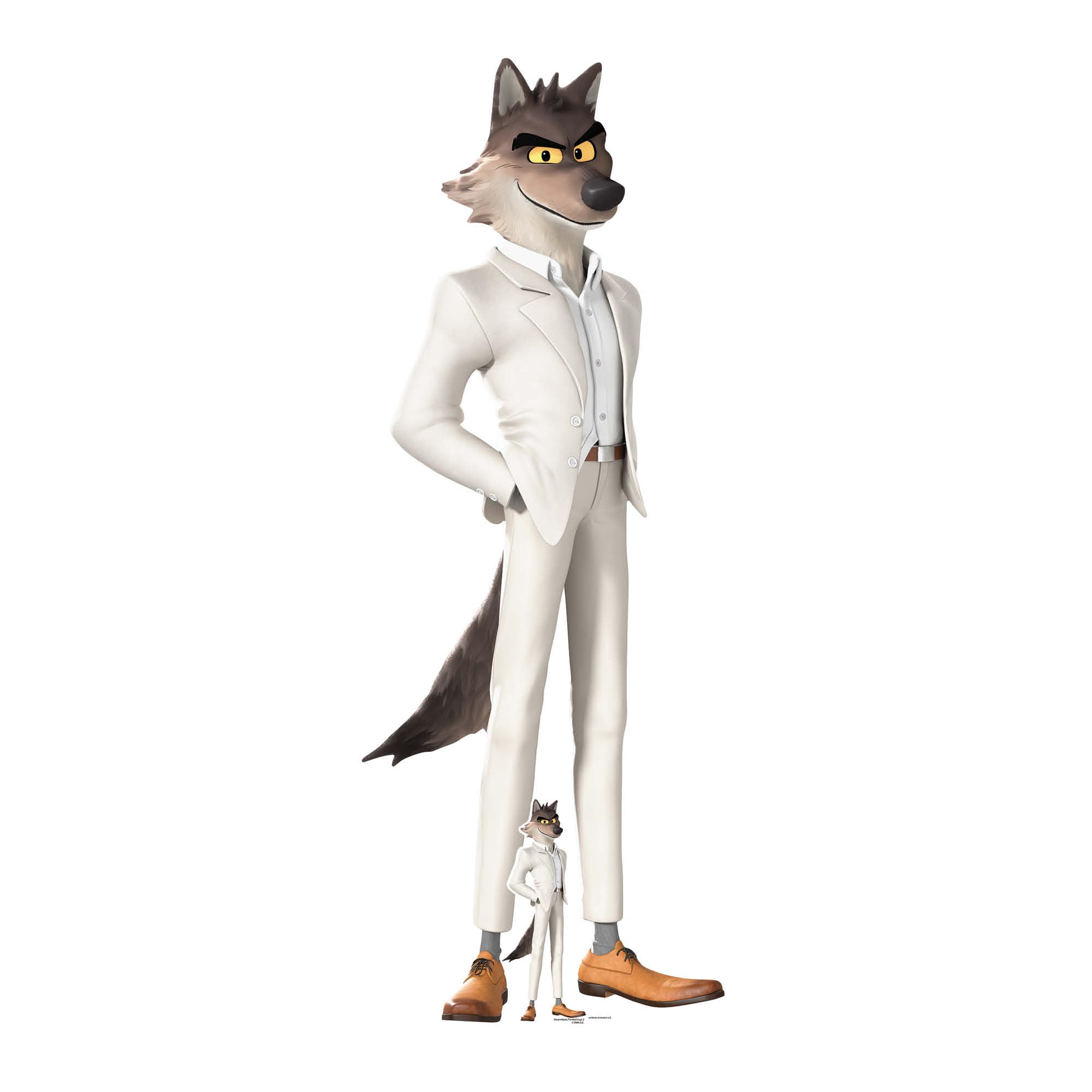 Star Cutouts SC4752 Mr. Wolf The Bad Guys 2 Cardboard Cut Out Height 188cm