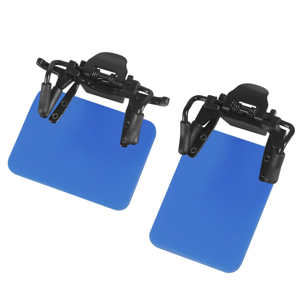 DONGKER Shooting Glasses Blinders,2 PCS 180° Adjustable Angle Resin Archery Glasses Patch for Shootings Training Archery