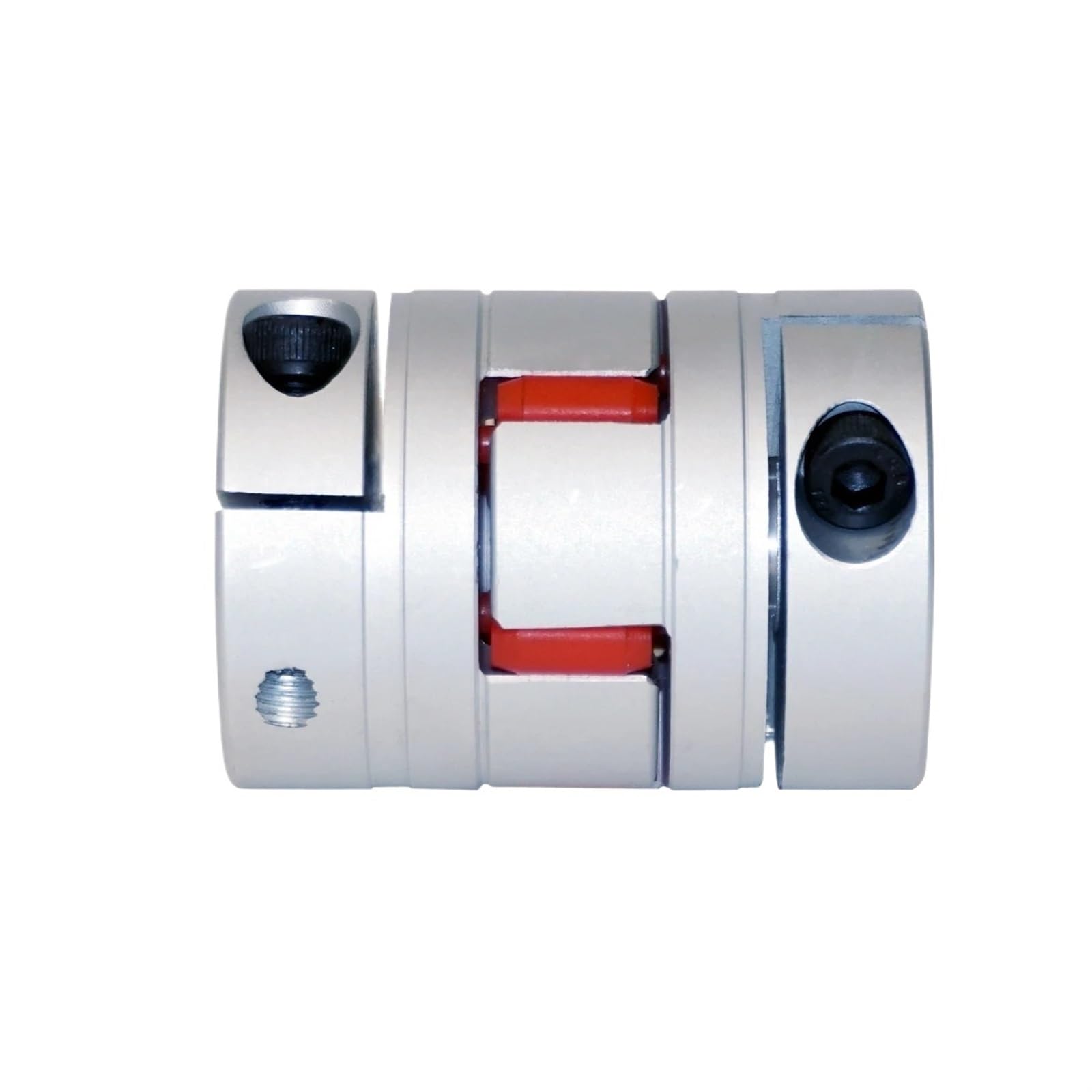 Coupleur flexible à pince prune D55 L78, taille d'arbre 10 mm, 12 mm, 14 mm, 16 mm, 18 mm, 20 mm, 22 mm, 24 mm, 25 mm, accouplement d'arbre à mâchoires CNC(12X24mm)