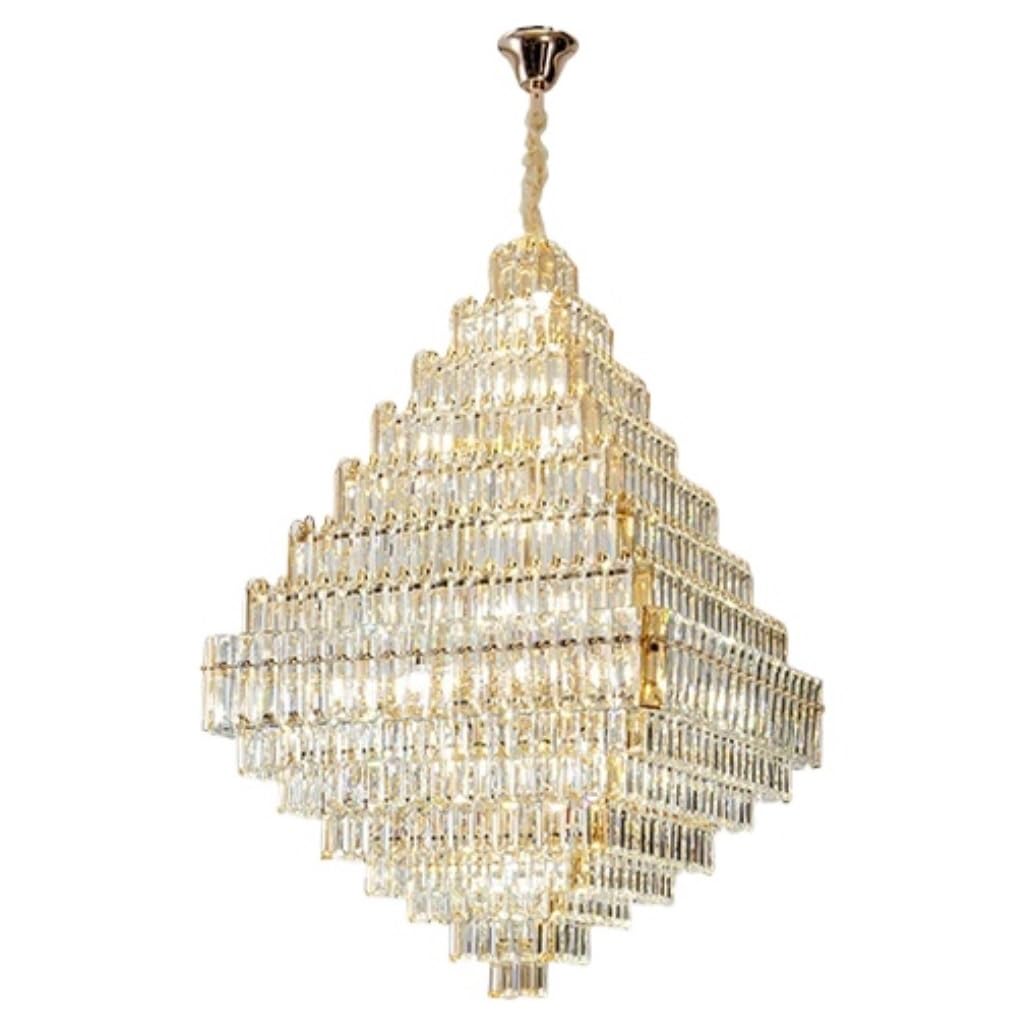 CVdrtyED Kitchen Chandeliers Ceiling Light Crystal Chandelier Hanging Lamp for Dining Room Pendant Light for Living Bedroom Hanging Lamp(B)