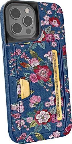 Image of Smartish iPhone 12 Pro Max Wallet Case - Wallet Slayer Vol. 2 [Slim Protective Kickstand] Credit Card Holder (Silk) - [Flavor of The Month]