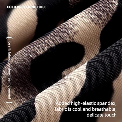 Men's Sexy Silky Underwear Printed Trunks Boxer Briefs Funny Boxer Briefs Underwear Gag Gifts for Men 3Pack4