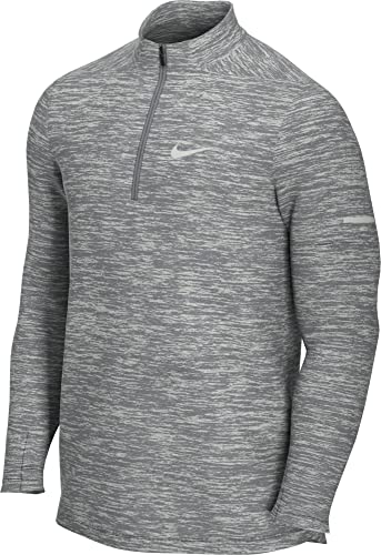 Nike Long Sleeve Top M NK DF Elmnt Top Hz, Smoke Grey/Grey Fog/HTR/Reflective Silv, DD4756-084, 2XL Nike Long Sleeve Top M NK DF Elmnt Top Hz, Smoke Grey/Grey Fog/HTR/Reflective Silv, DD4756-084, 2XL