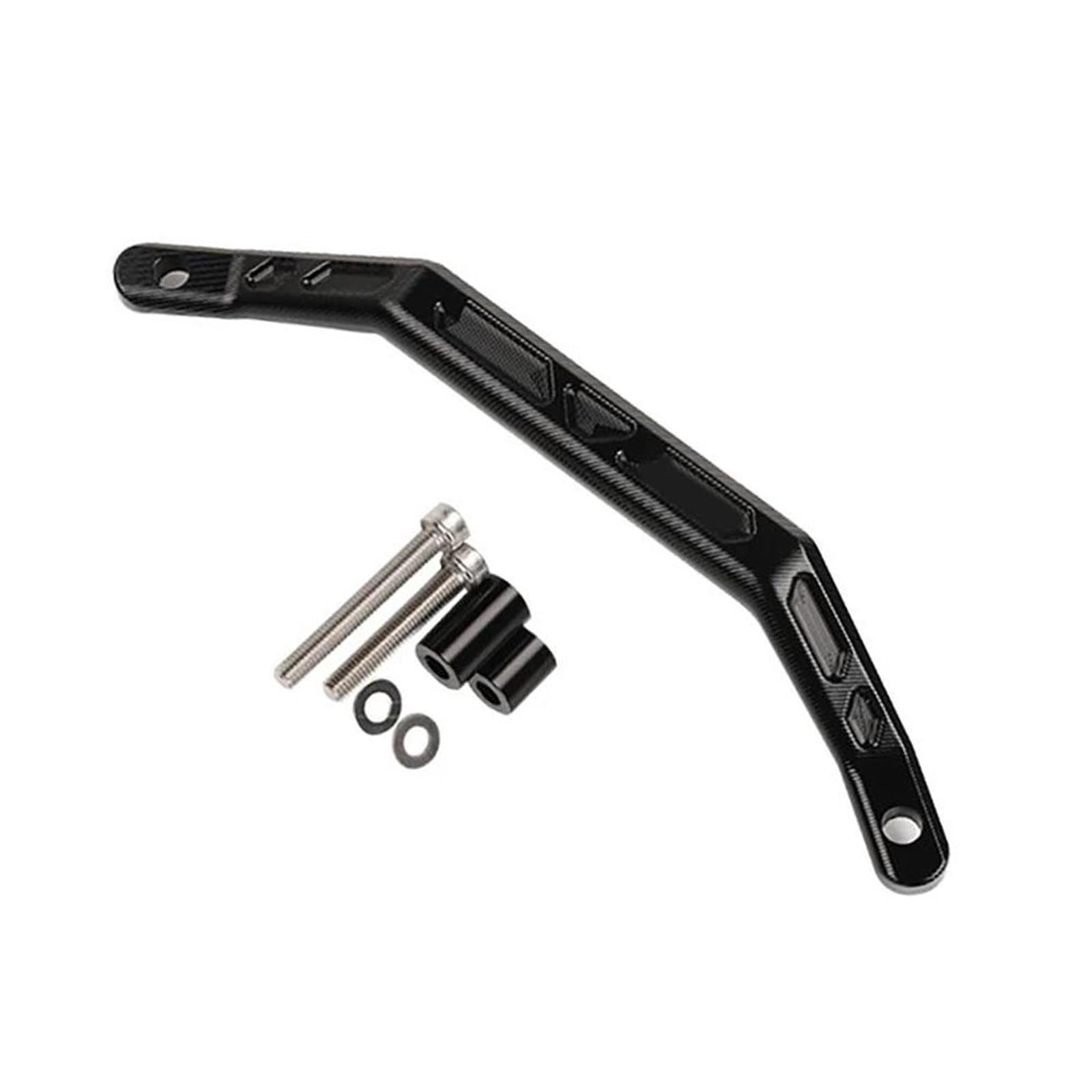 Maniglia posteriore Per HONDA CRF 250 Per Rally MD47 2021 2022 2023 Corrimano Passeggero Posteriore Per Motocicletta Staffa Di Coda Maniglia Bracciolo Accessori Ispessiti(Black)
