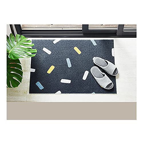 Tapis de bain antidérapant bleu texturé doux sécurité douche - 8