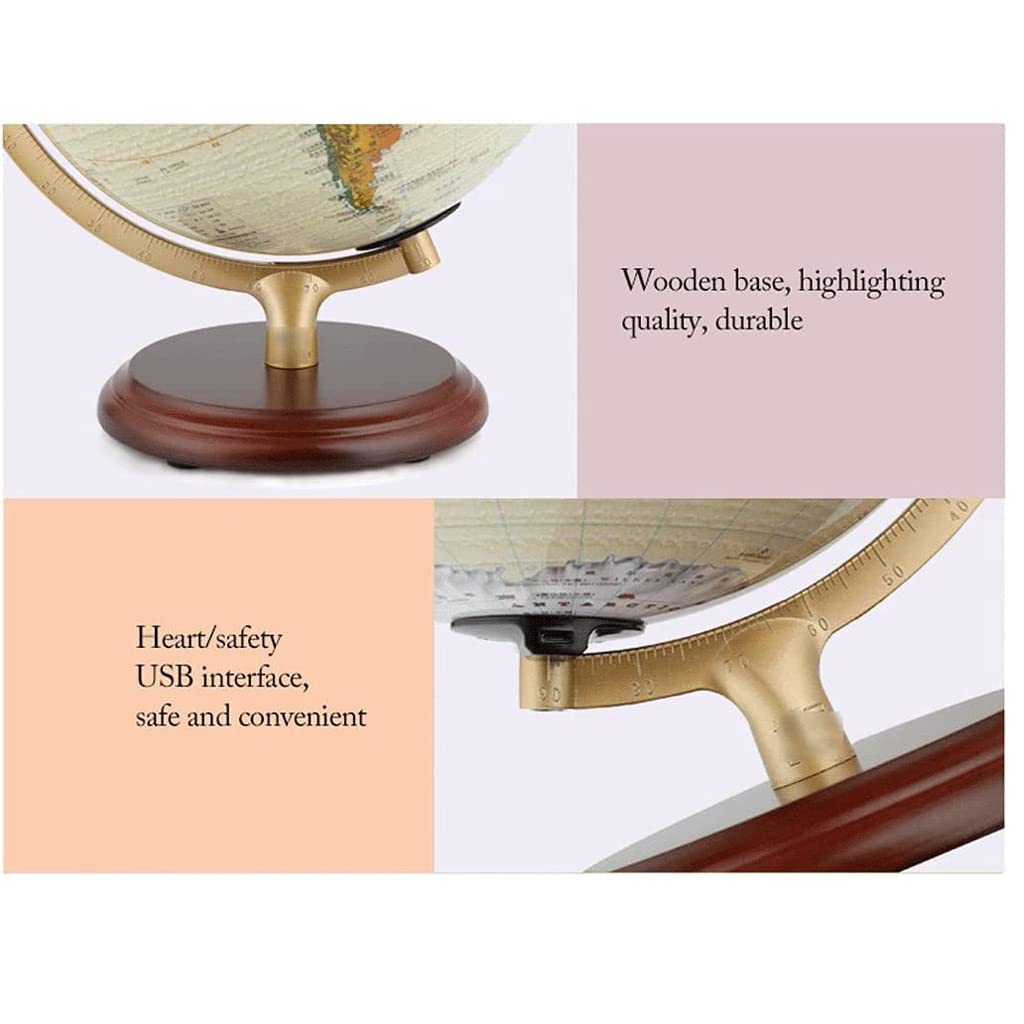 Globus, Classic Globe Desktop Edukacyjny dla dorosłych i dzieci Średnica 10