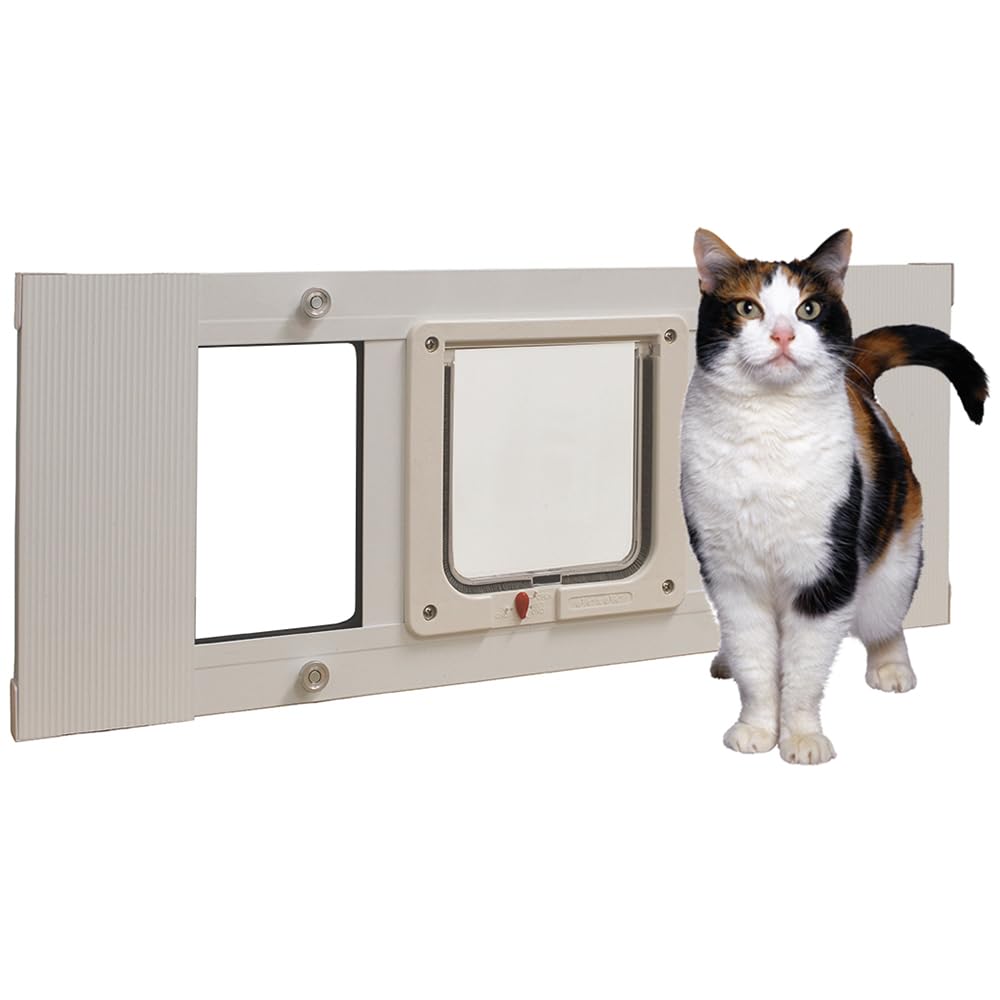Amazon.com : Ideal Pet Products Aluminum Sash Window Pet Door