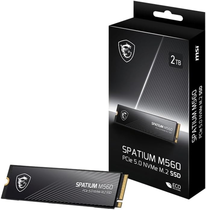 MSI SPATIUM M560 2TB SSD Testado por 7 dias para gamers