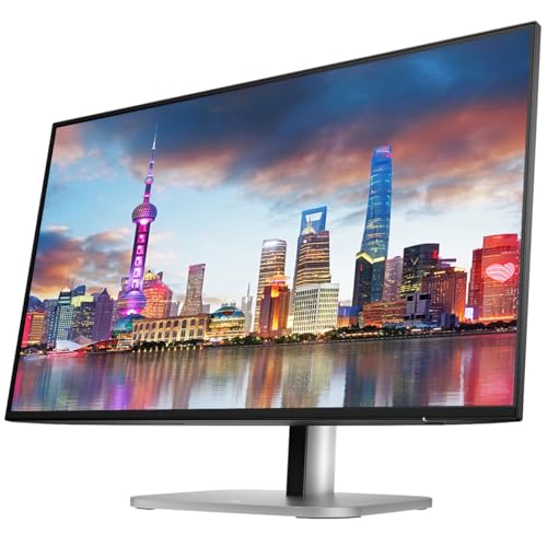 Image of HP Series 7 Pro 27-inch 727pq 2K Quad HD (2560 x 1440) LCD IPS Monitor, 2-Pack Daisy Chain Connectivity, DisplayPorts Bundled with Desk Mount Dual Monitor Stand