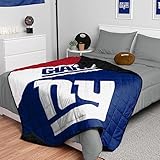 FOCO New York Giants NFL Team Color Wordmark Weighted Blanket