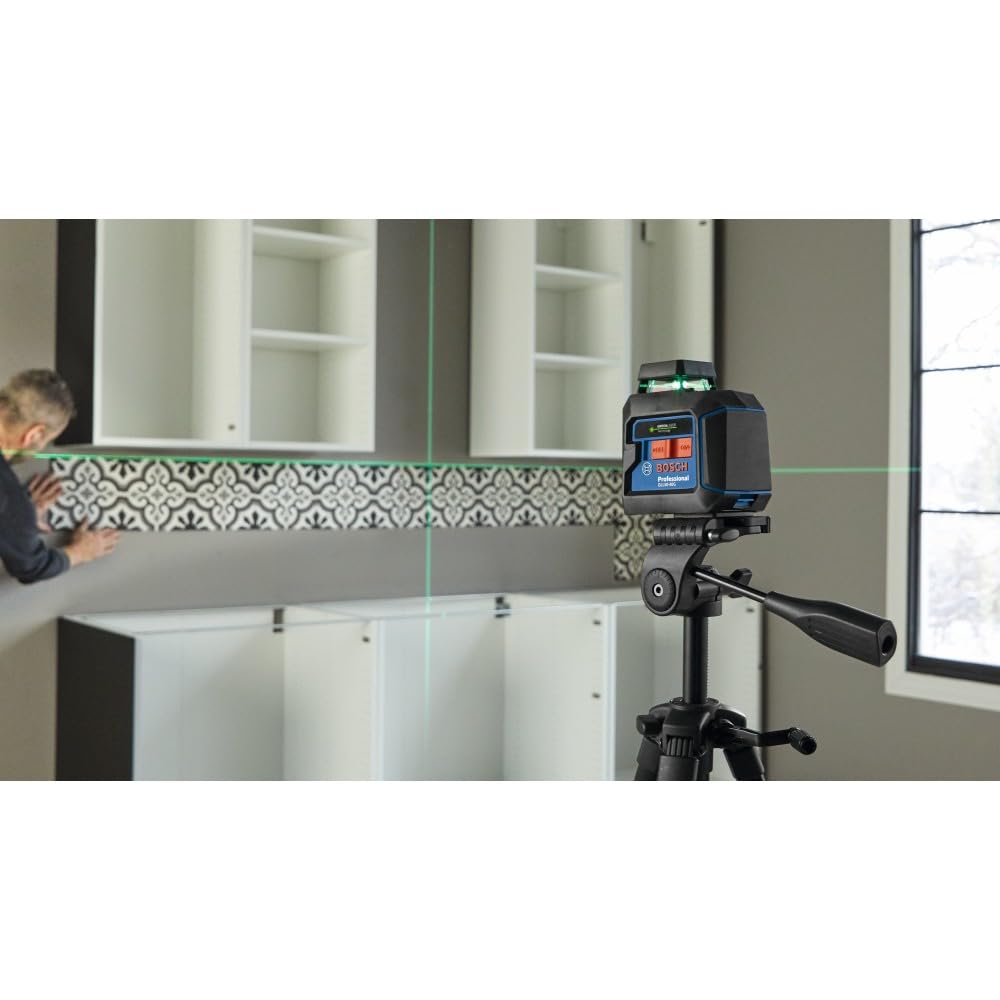Bosch Green-Beam Laser Level - 360° Self-Leveling -7 Bosch Green-Beam Laser Level - 360° Self-Leveling -7