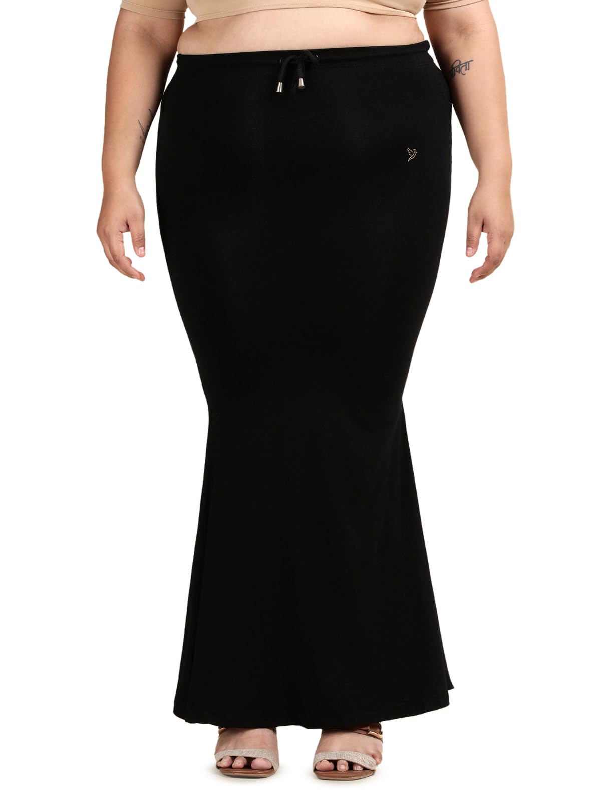 TWIN BIRDS Super Soft Viscose Elastane Fabric Saree Skirt/Shaper/Shapewear for Women