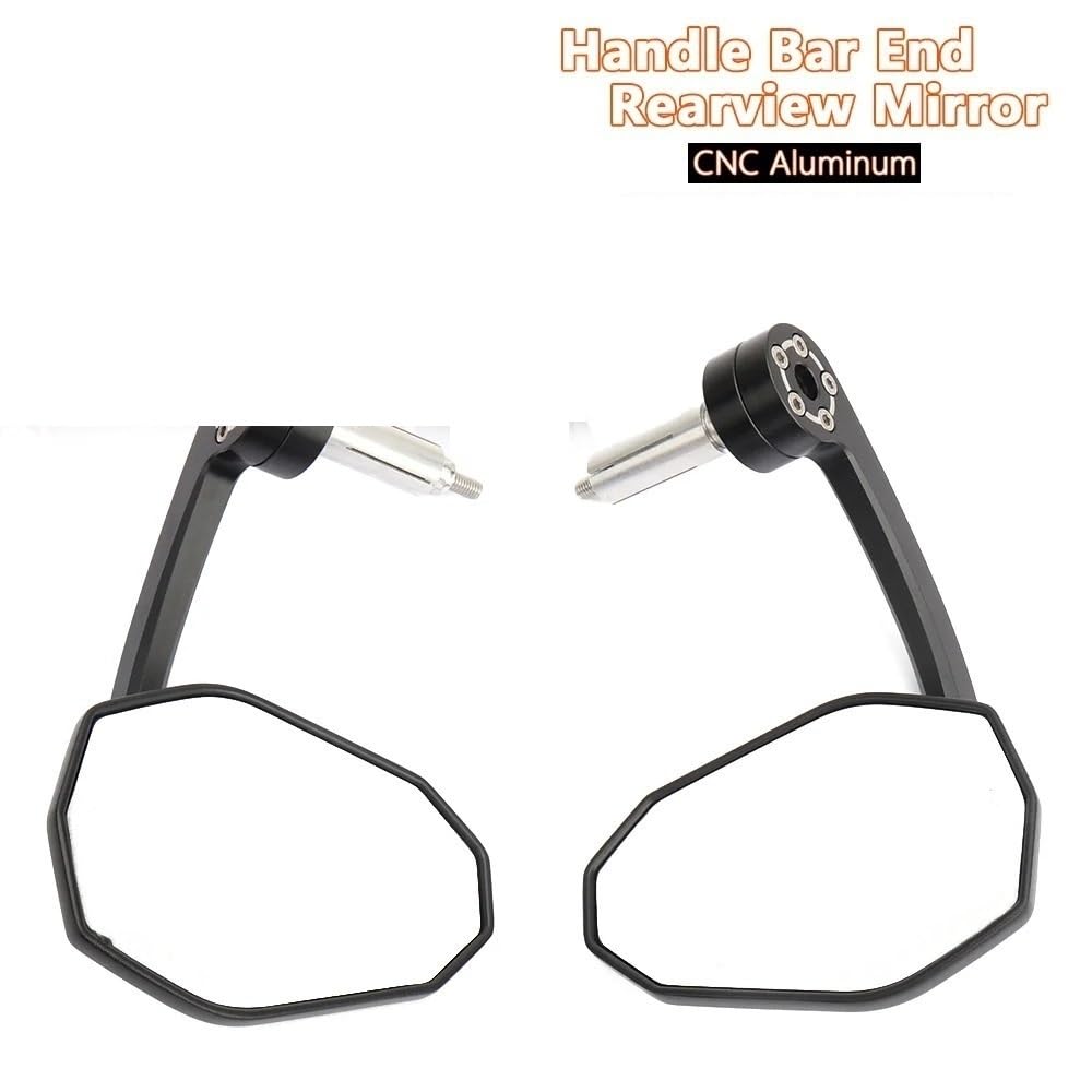 Moto Lusterko końcówkowe kierownicy Motocyklowa k Pasuje Do Duke 390 1290 SUPER R 1390 Super Akcesoria Motocyklowe CNC Bar End Lusterko Wsteczne