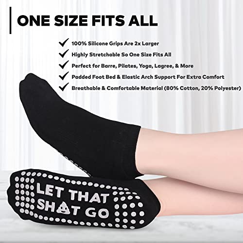 Image of Life By Lexie Sticky Grip Socks for Barre, Pilates, Lagree, Yoga, Dance Non Slip Women's Socks